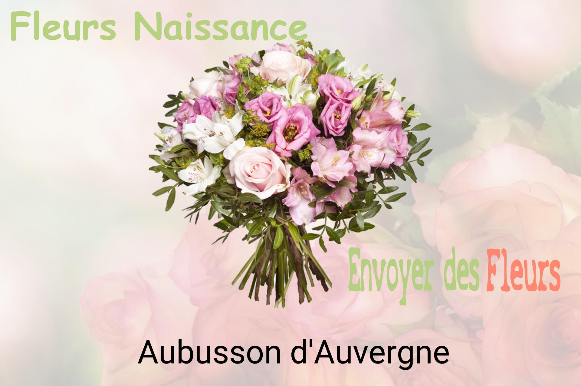 Bouquet de fleurs de naissance livré à Aubusson-d'Auvergne
