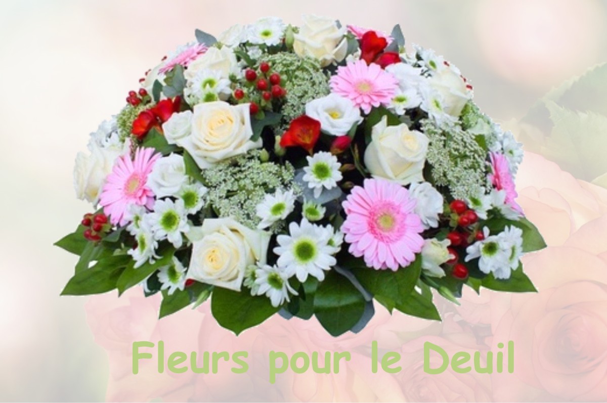 fleurs deuil AUBUSSON-D-AUVERGNE
